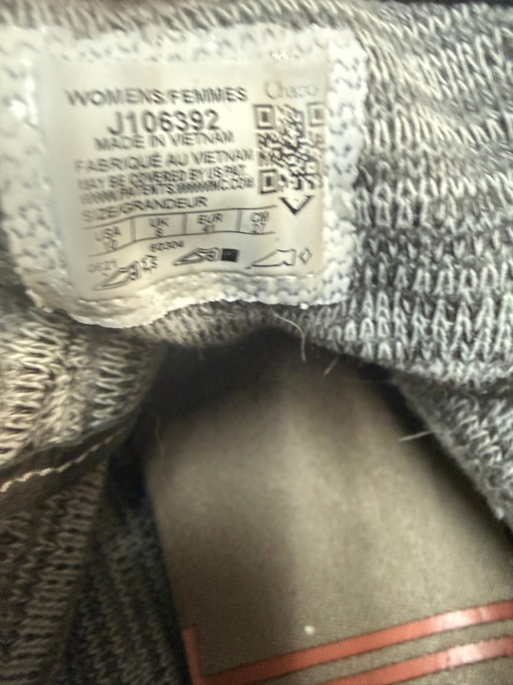 Chaco Women's Barbary Boot Grey Size 10 - Picture 6 of 6